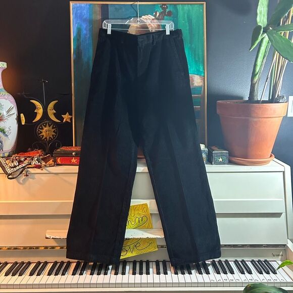 Haggar Men's Black Corduroy Pants 36x32 - Picture 10 of 16